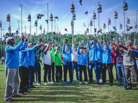 Liga Perkutut Jawa Timur Perebutkan Bupati Cup di Jember